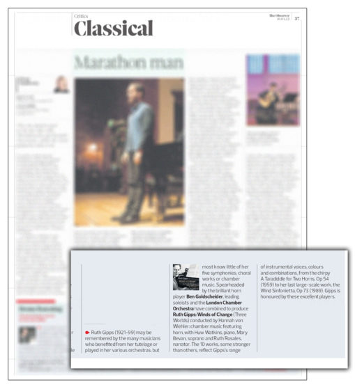PressReader observer Critics Classical